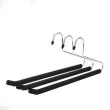 multifunction thicken black foam metal pants Scarf towel hanger